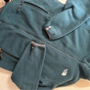 The North Face Dark Teal Fleece Jacket